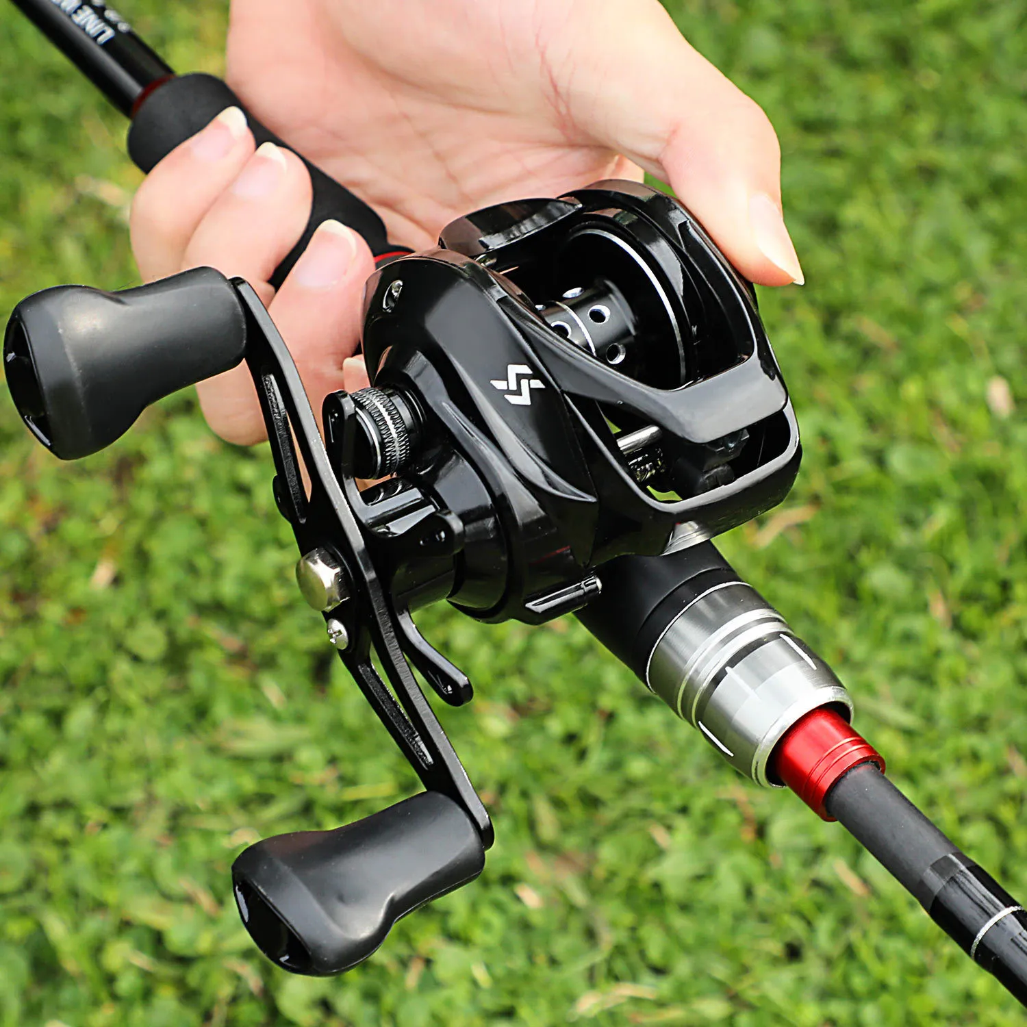 Sougayilang Full Kit Fishing Rod Lightweight Carbon Fiber Best Ultralight  Baitcasting Rod Combo With Baitcasting Reel And Fishing Line From Dao05,  $32.22
