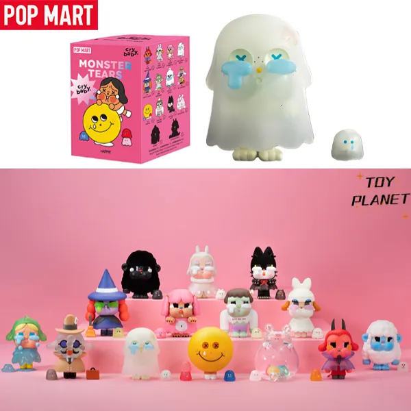 Boîte Aveugle POP MART CRYBABY Monster Tears Series Mystery Box 