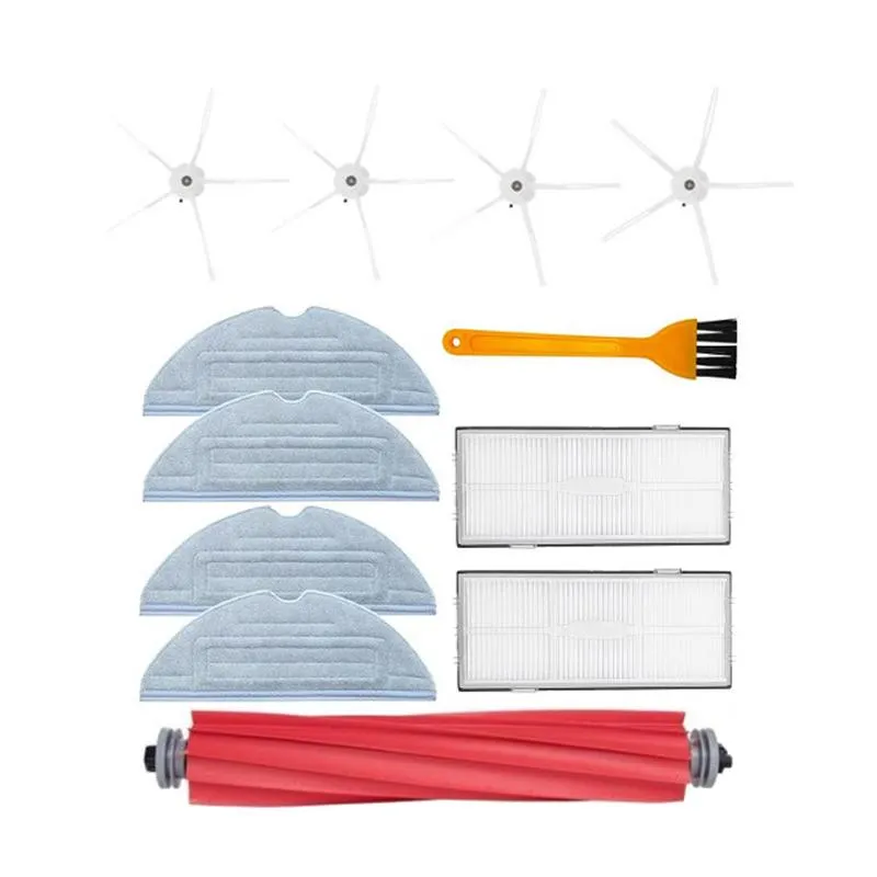 Appliances Promotion! Hauptpinsel -Mop -Stoff -HEPA -Filter für Xiaomi Roborock S7 T7PLUS T7S plus Staubsaugerreiniger Ersatzteile Ersatz Ersatz