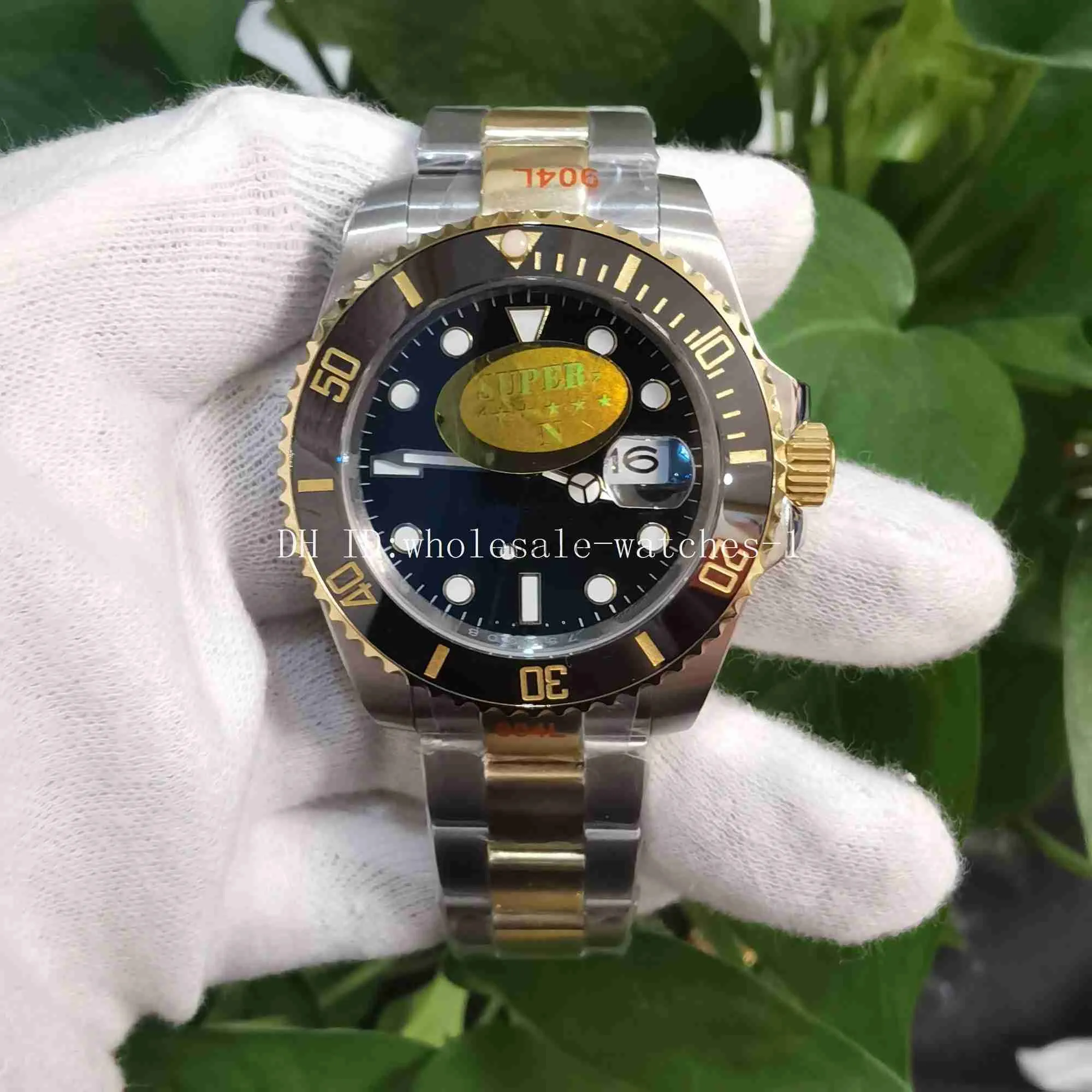 Andere Uhren 5 Star Super Watch V5 Version 7 Farbe 2813 Automatikwerk Armbanduhr 116613 Schwarz 40 mm Keramiklünette Saphirglas Tauchen Herrenuhren N J230606
