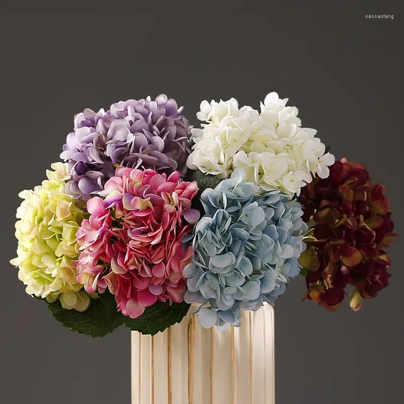 Fleurs décoratives 5 pièces fleur artificielle faite à la main maison salon Table Arrangement décoration mariage Bouquet bricolage accessoires femmes hommes