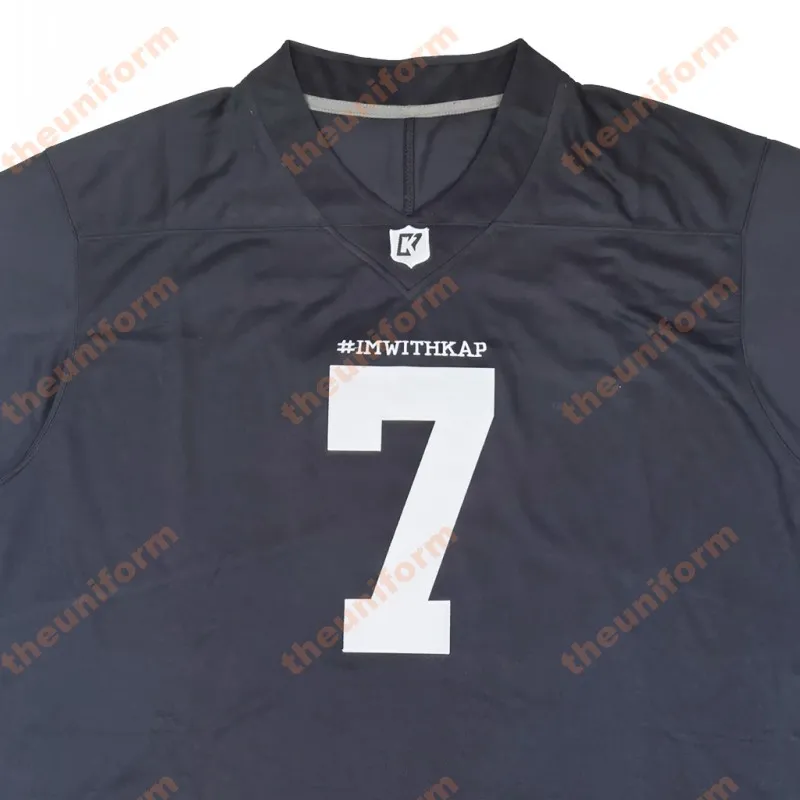 MESOSPERO Colin Kaepernick Jersey #7 ImWithKap IM With KAP