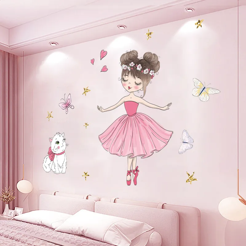 6 Pièces Autocollant Mural Autocollant Étoile Coloré Autocollant Fille  Mignonne De Dessin Animé Autocollant Mural Décoratif Autocollant Mural  Autocollant Mural Auto-adhésif Étoile 3d, Mode en ligne