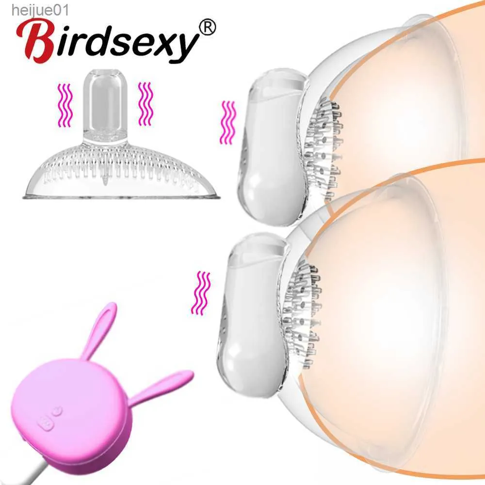 Vibrator For Women Electric Breast Pump Nipple Suction Cups Tongue Lick Nipple Sucker Vibrator Breast Enlarge Massager Sex T