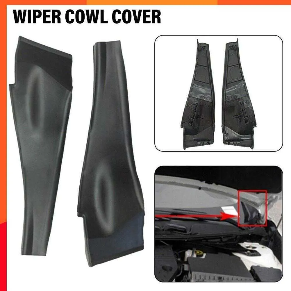 NYA 2st Windshield Wiper Cowl Cover Corner Windshield Cover för Nissan Altima 2013-2016 Biltillbehör