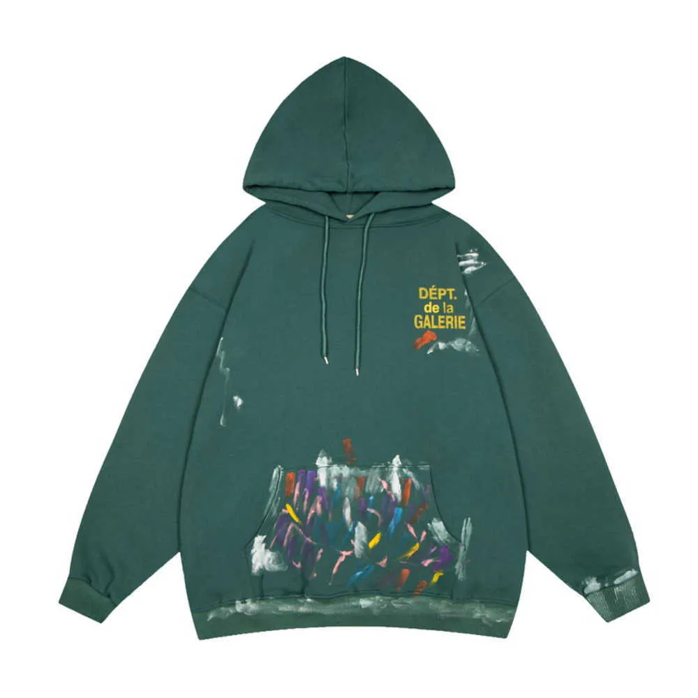 Galleries Dept 2023 Pullover Luxury Mens Hoodies Fashion Designer