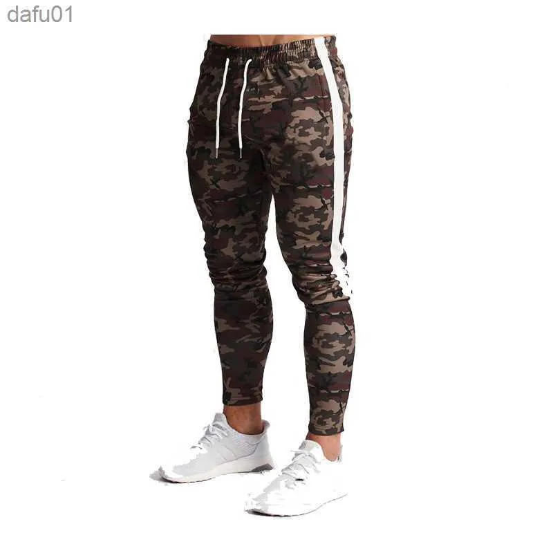 pants joggers men Camouflage tracksuit sweatpants deporte fitness mens trousers casual skinny pantalon sport workout pencil pant L230520