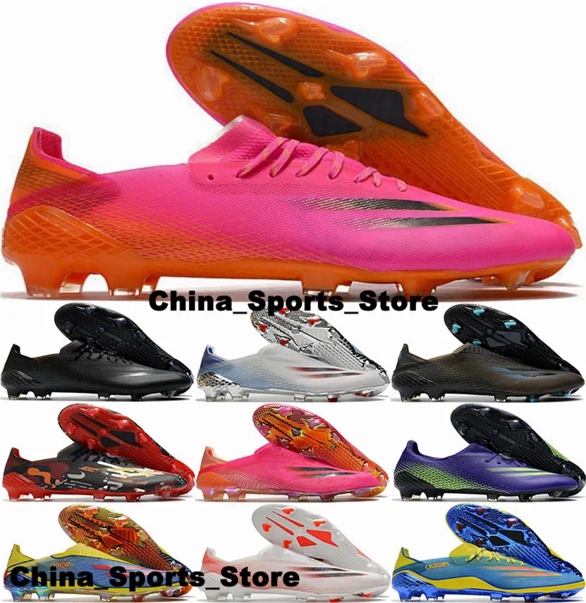 Fotbollsskor Fotbollsskor x Ghosted Fg Firm Ground Mens Soccer Cleats Storlek 12 Schuhe Botas de Futbol 46 x-Ghosted Football Boot US 12 Sneakers US12 Fotbollskor