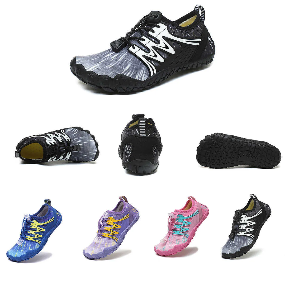 Neue Kinder Five Finger Outdoor Beach Speed Interference Water Upstream Casual Sportschuhe 26-38# P230605