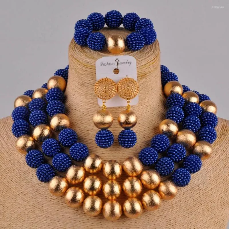 Necklace Earrings Set Fuchsia Pink Jewelry Simulated Pearl African Wedding Beads Nigerian For Women FZZ35
