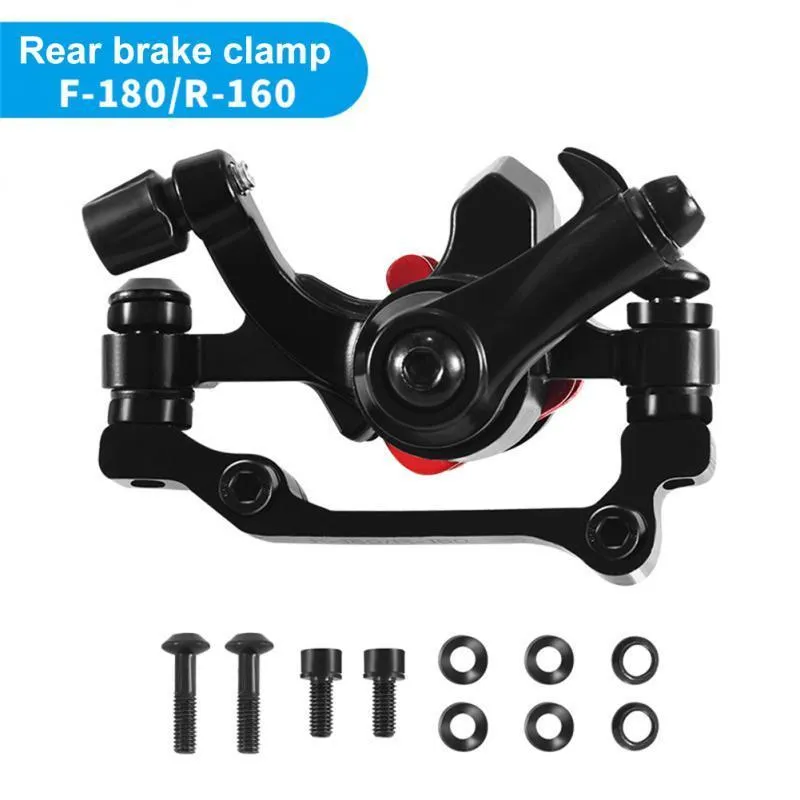 Bike Brakes Bicycle Disc Brake Stainsless Steel F160-R140 Mountain Road MTB Bike Mechanical Caliper Disc Brakes Cycling Bicycle Accessories 230606