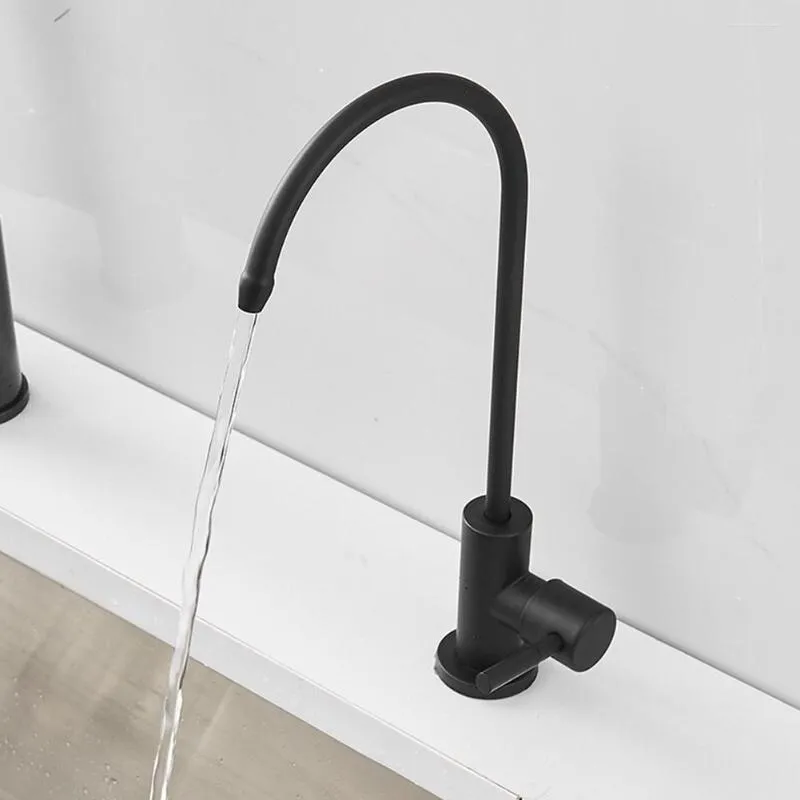 Badkamer Wastafel Kranen Keukenkraan Direct Drinken Tap 1/4 Inch Rvs Waterzuiveraar Kranen Wastafels Ijdelheden