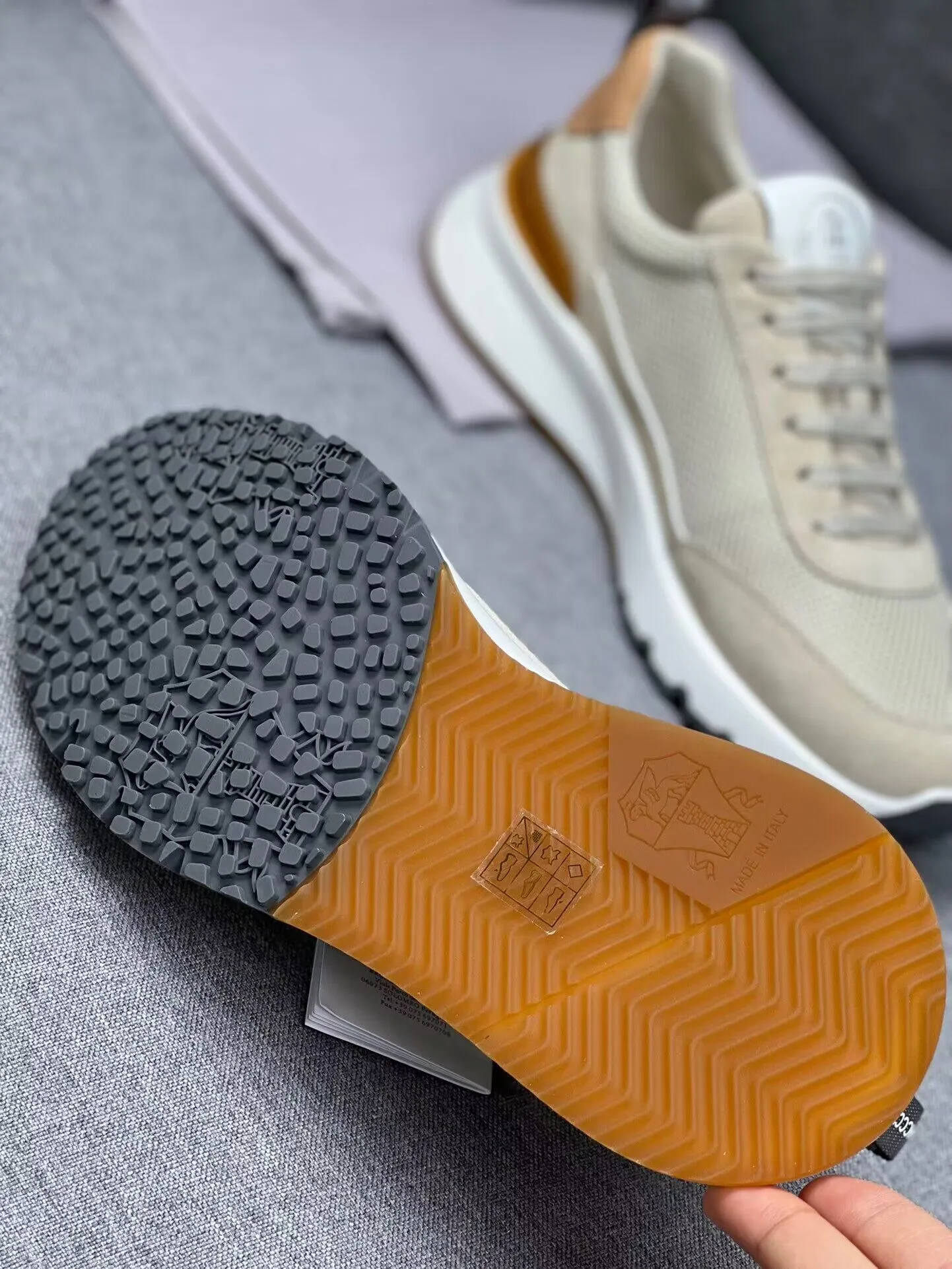 【関税&送料込】Brunello Cucinelli Sneakers DHgate.com:Cucinelli Brunello Low-Top Luxury Sneakers