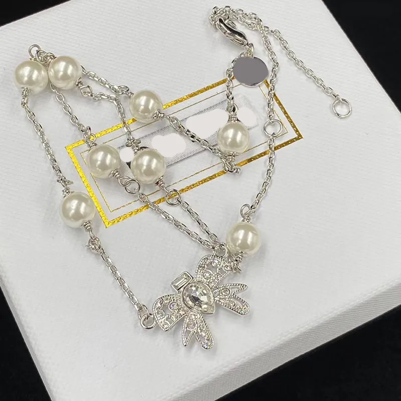New Womens Jewelry Set di tre pezzi bracciali Earstuds Collar Chain Moda bracciale collana orecchini designer donna D2306066S
