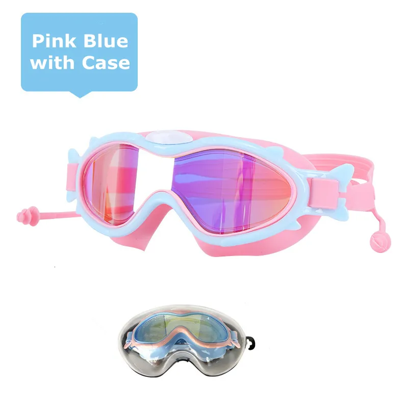 Gafas de buceo Gafas de natación profesionales Gafas de natación para niños Buceo HD Impermeable Anti-vaho Protección UV 4-15 años Gafas de natación para niños 230606