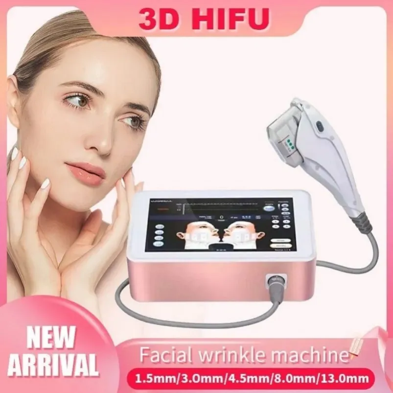 3D RF HIFUアイテムその他の美容装備高効果顔面輪郭リフティング超音波マシンアンチウィンクル