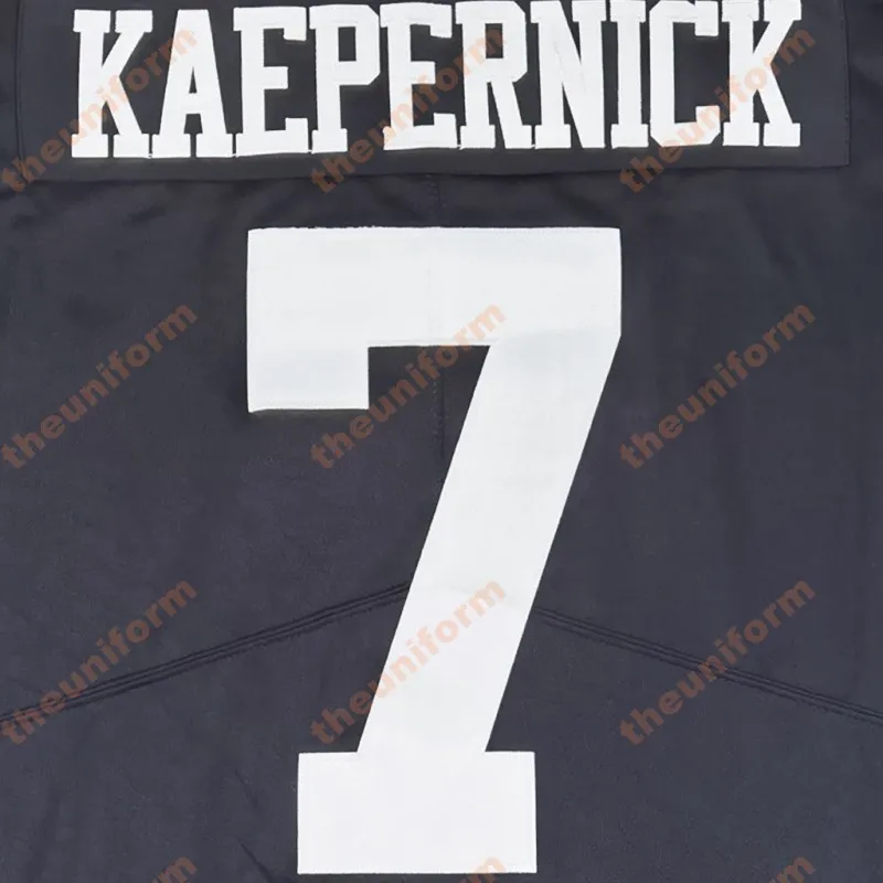 black kaepernick jersey