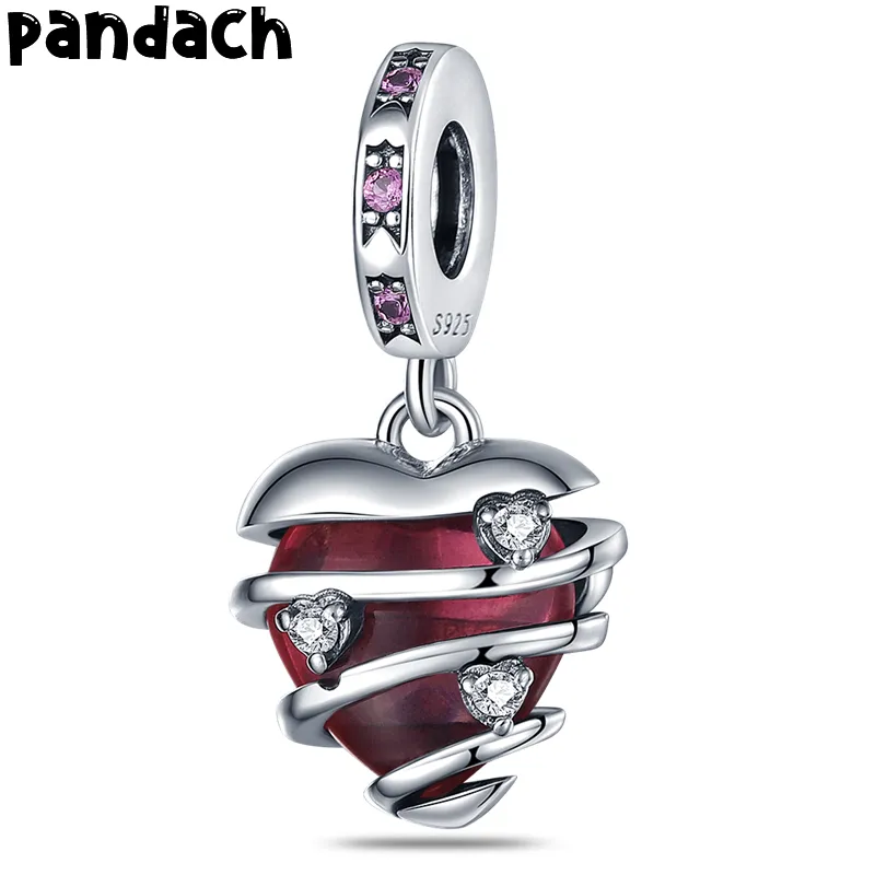 925 silver Fit Pandora Original charms DIY Pendant women Bracelets beads Color Animal Shape Pendant Charms 11994