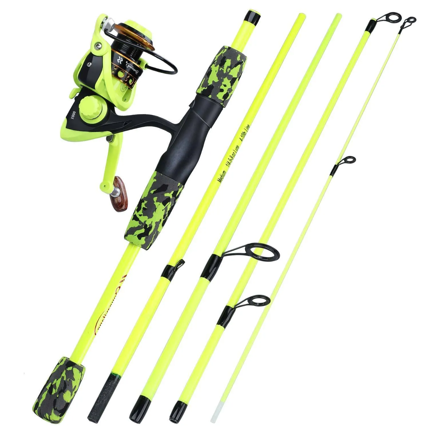 Sougayilang 1.70m Collapsible Fishing Pole Combo Portable 5 Section Carbon  Fiber Fishing Pole And Spinning Reel Set 1000 3000 From Dao05, $24.35