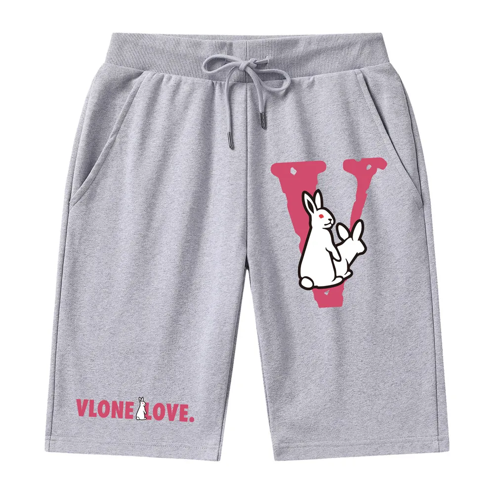 Unisex Vlone Shorts Bawełniane sporty Sports Fashion Shorts DSQ2 Street Style Shorts Męskie / Kobiety Krótkie Trend Mody High Street Lose T-shirt i krótki DSQ2