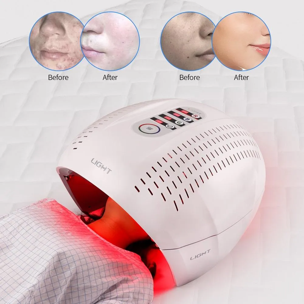 Maskin VIP 7Colors PDT LED Fototerapi Ansiktsbodi Mask Beauty Equipment