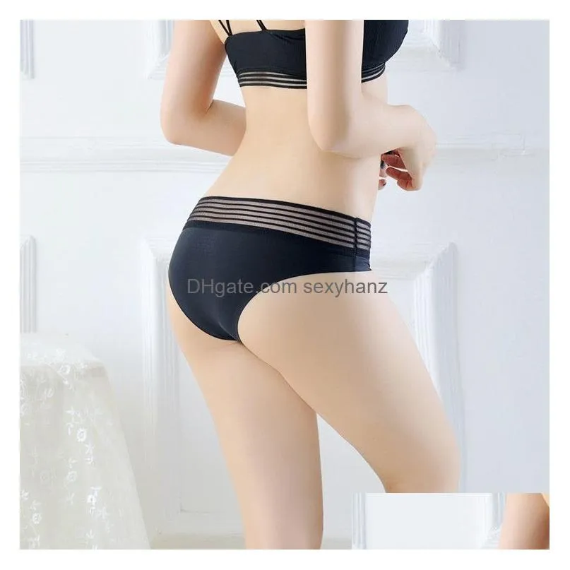 update sexy waist bikini panties ice silk seamless panty briefs women sport underwear leggings lingerie thongs woman clothes will and