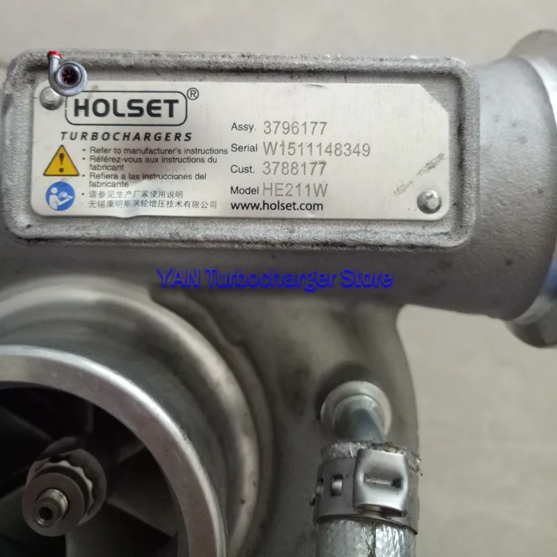 New HOLSET HE211W 5350915 3788177 Turbo Turbocharger for FOTON CUMMIN*S ISF2.8 2.8L 87/96KW