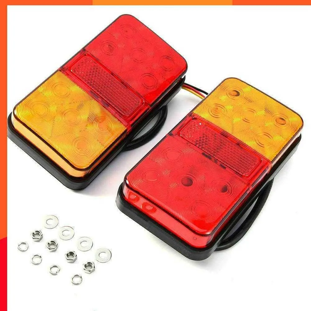 Tail Light Rv Protection LED Tail Lights Kit - Waterproof 12V Rear Light Set for RV, Camper ...