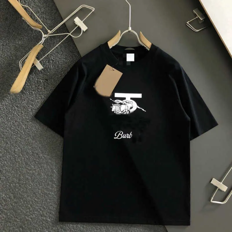 Bb Sommer bequemes Kurzarm-T-Shirt Burb Designer T-Shirt Männer Frauen Casual Pullover T-Shirts Baumwolle Sweatshirt Oversize Herren Hip Hop Polo Top
