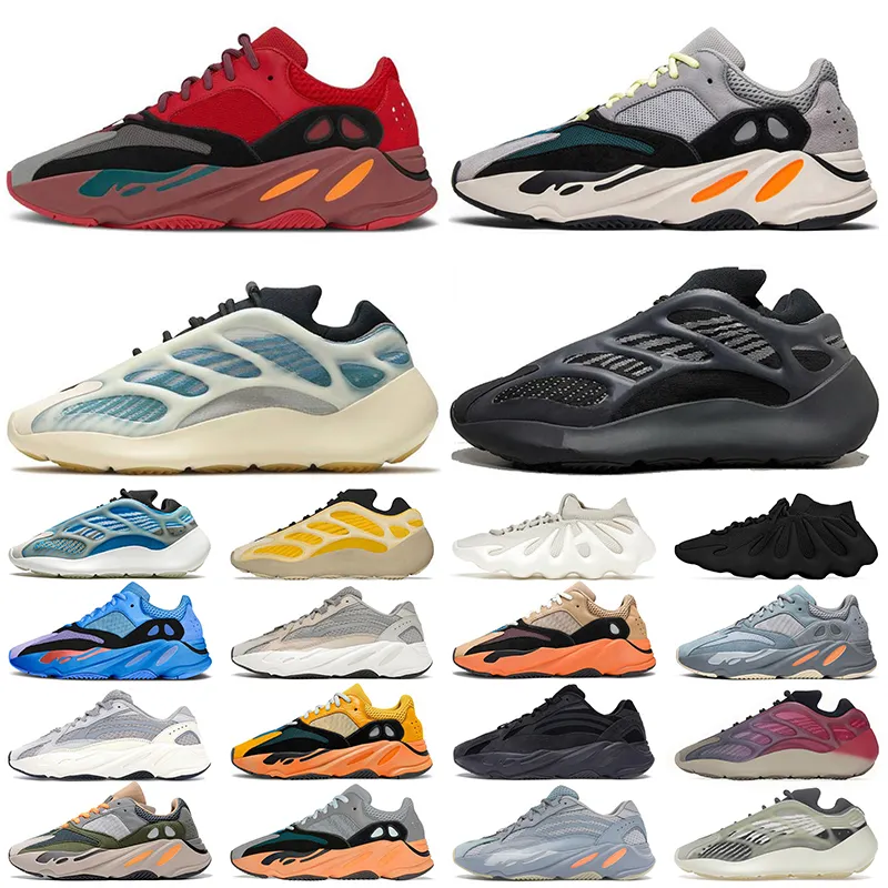 Dames Heren 700 Hardloopschoenen Wave Runner Effen Grijs Hi-Res Rood Blauw V3 Alvah Vanta Mauve Static V2 Inertia sneakers schoenen dhgate trainers jogging wandelen maat 36-46