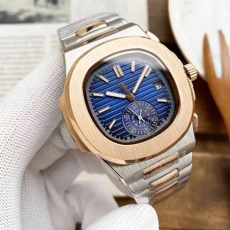 Mens Watch Designer Mechanical Watches High Quality 40mm Nautilus