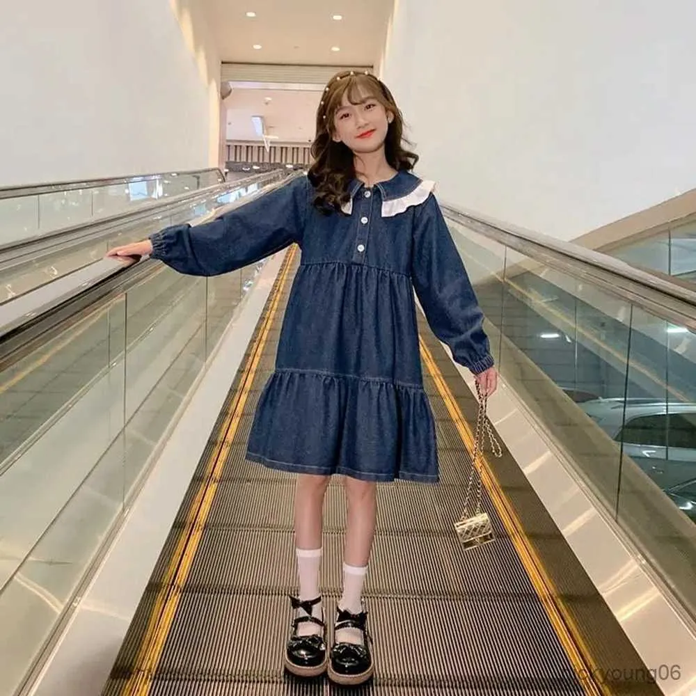 kids denim dress Girl's Wrangler Denim Sleeveless Dress main image 1
