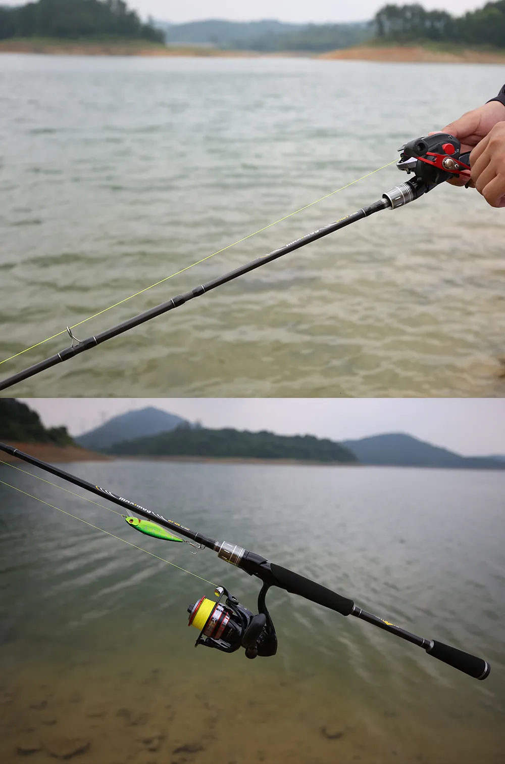 Rod Reel Combo BUDEFO MAXIMUS Lure Fishing Rod 1.8m 2.1m 2.4m 2.7m 3.0m30T  Carbon Spinning Baitcasting FUJI Guide Travel Lure Rod 3 50g ML/M/MH 230607  From Men06, $27.2