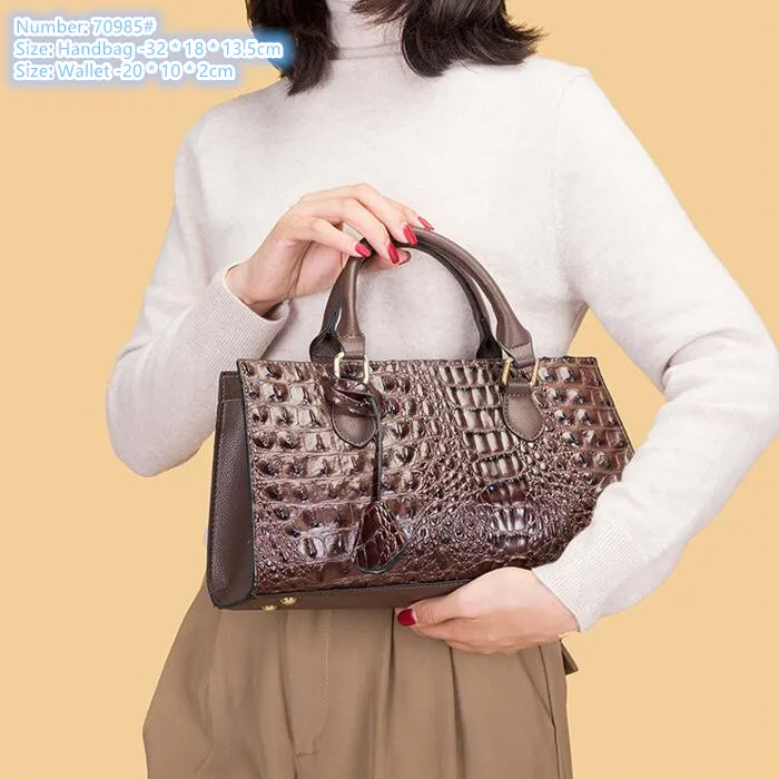 Embossed leather hotsell handbags wholesale