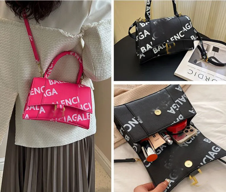 Women Bags 2023 New Korean Classic Fashion Versatile Letter Printing One Shoulder bag Crossbody GRIL handbag
