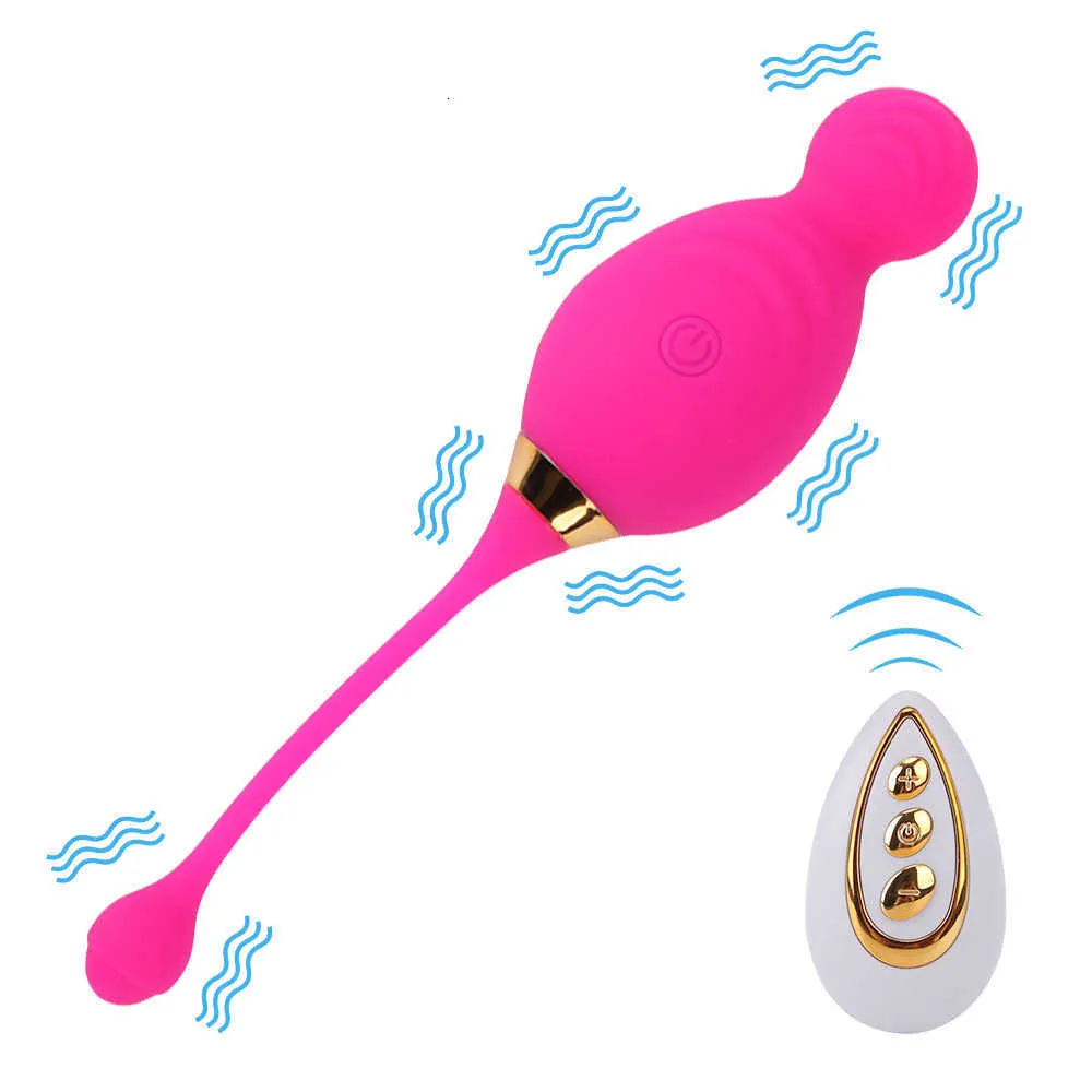 Ball Vibrator 10 Speeds Wireless Remote Anal Clitoris Stimulation Vaginal Tighten Exercise Sex Toys for Women Egg