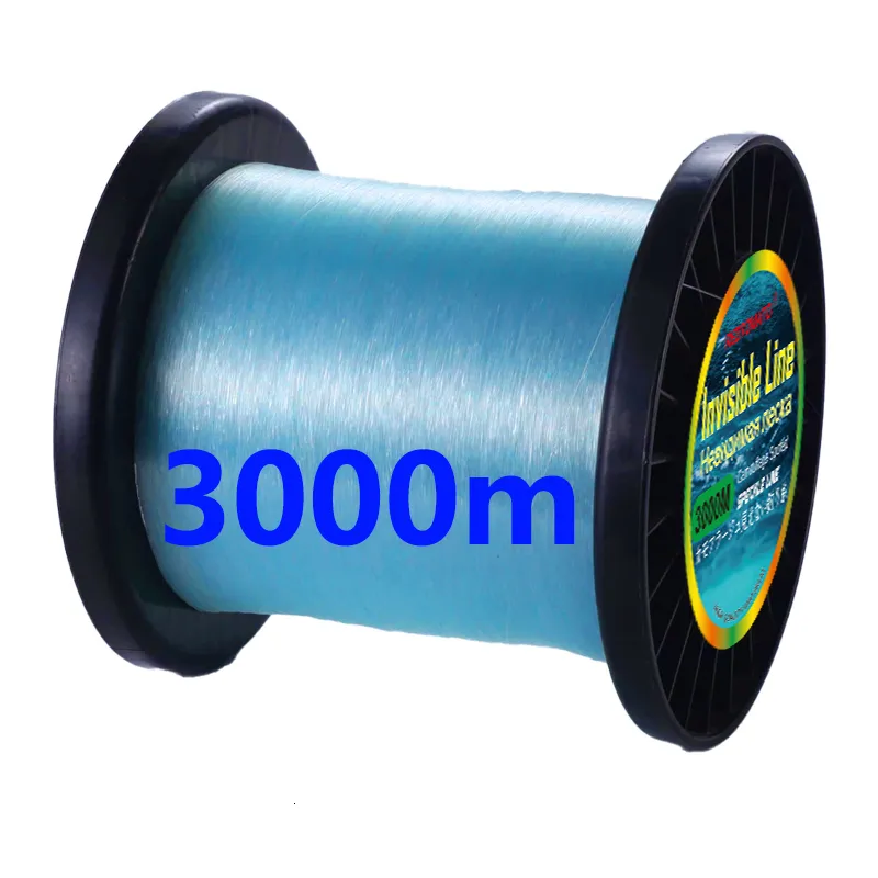 Fil De Pêche Tressé 300m Revêtu Fluorocarbone - Invisible Dans L'Eau - Haute Résistance Et Sensibilité