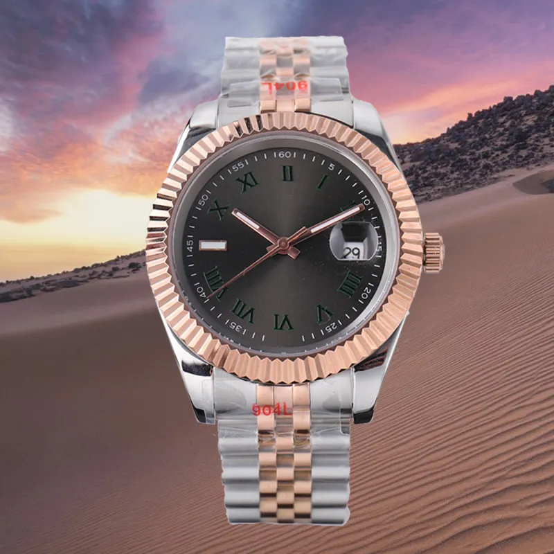 Relojes de alta calidad 8215 Movimiento 36 mm 41 mm Relojes de diseño Mujer 31 mm Reloj de pulsera de cuarzo Zafiro Mecánico Acero inoxidable Luminoso Amantes Montre Con caja
