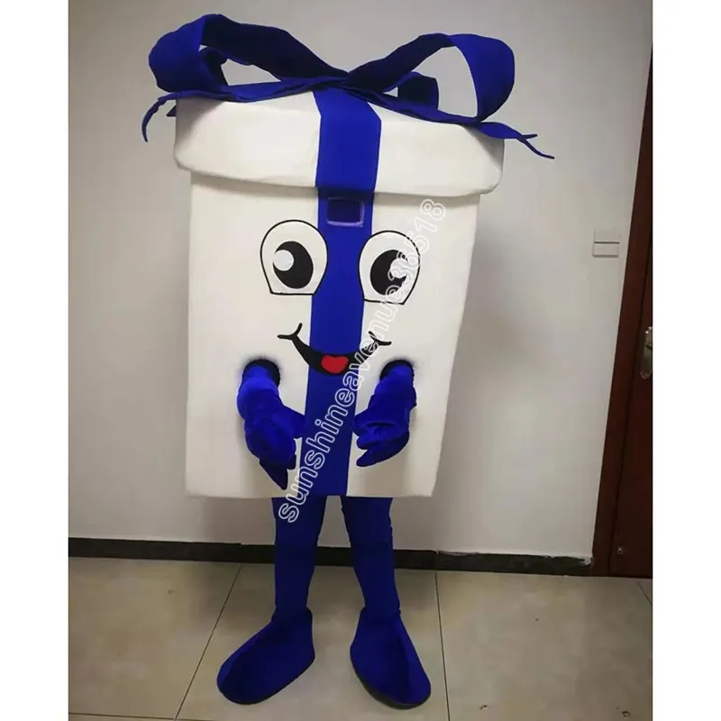 Adult Pictures Gift Boxes Mascot Costume Top Cartoon Anime theme character Carnival Unisex Adults Size Christmas Birthday Party Outdoor Outfit Suit