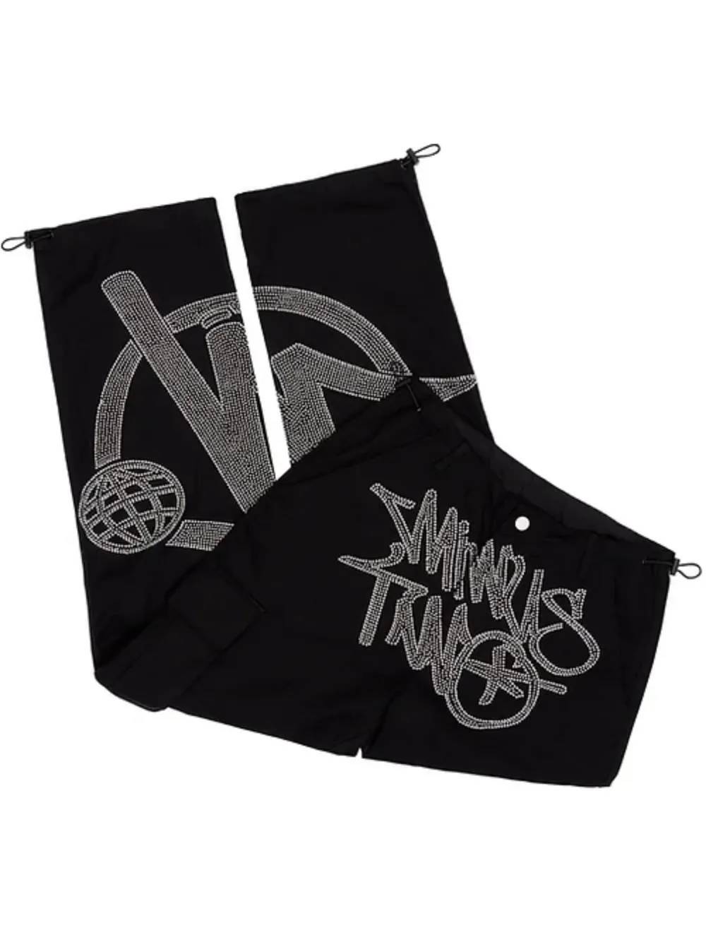 Mens Oversized Black Cargo Y2K Stradivarius Cargo Pants With Harajuku Hip  Hop Punk Rock Gothic Style Streetwear 230607 From Wai02, $26.62