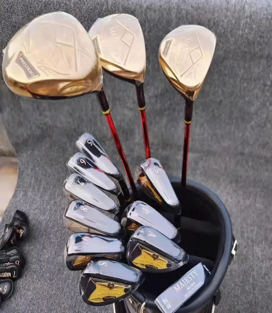 UPSFedex Full Set Maruman Majesty Prestigio 10 Golf Clubs Driver Woods