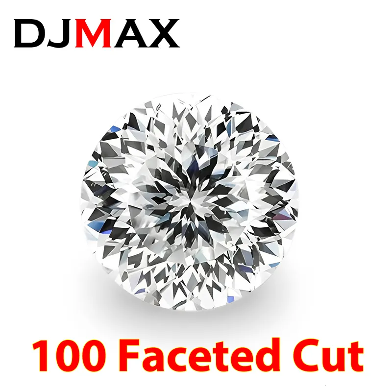 Loose Diamonds Rare Round 100 Faceted Cut Loose Stones 0.5-5Carat D Color Russian Bird's Nest Cut Diamonds Stone With GRA 230607