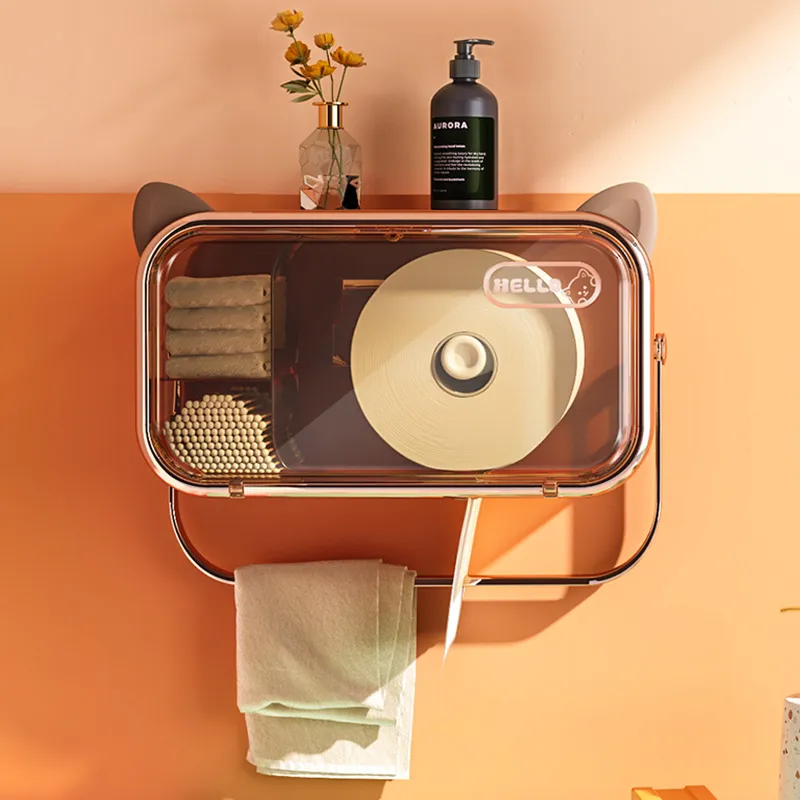Household Tissue Boxes Wall Mounted Paper Storage Box... From ...