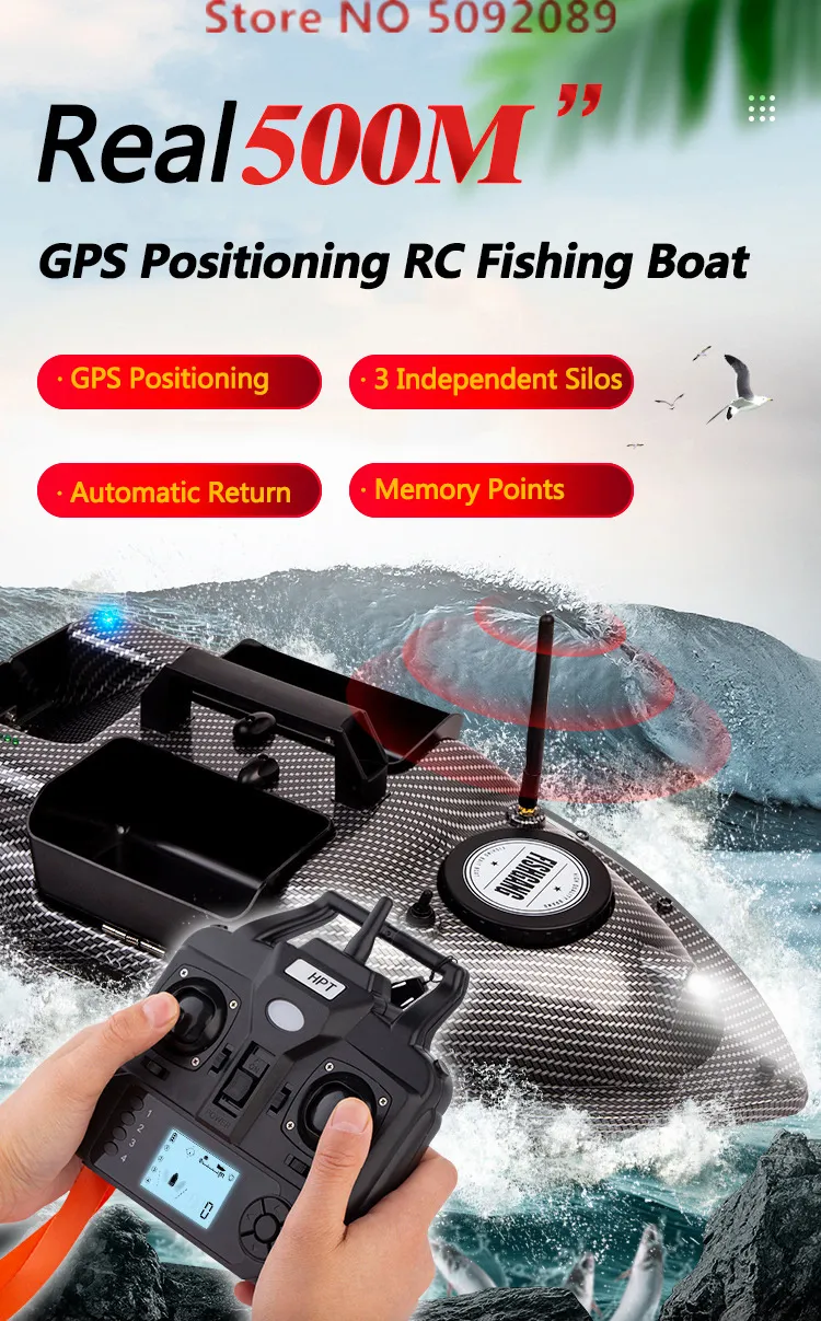 GPS Dual Position RC Fishing Bass Tracker Boats With 2KG 500M Motor, 3  Hoppers, 16 Point Nesting, And Fixed Speed Cruise Electric Bait Bass  Tracker Boats For Fish Finder VS V18 230607