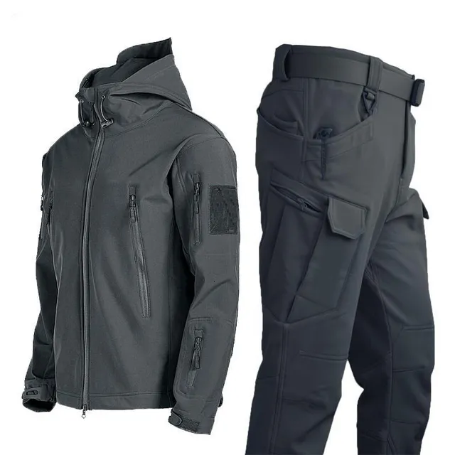 Winter Fishing Clothes Set For Men Windbreaker Military Field Jacket,  Waterproof Suit For Hiking, Camping, And More Includes Hood Riding Coat The  230606 From Heng06, $54.41
