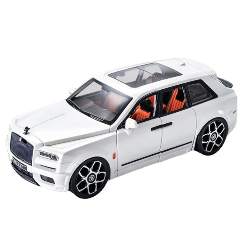 1:20 Rolls Royce Cullinan SUV Alloy Model Car Toy Diecasts Metal Casting  Sound and Light Car Toys For Children Vehicle