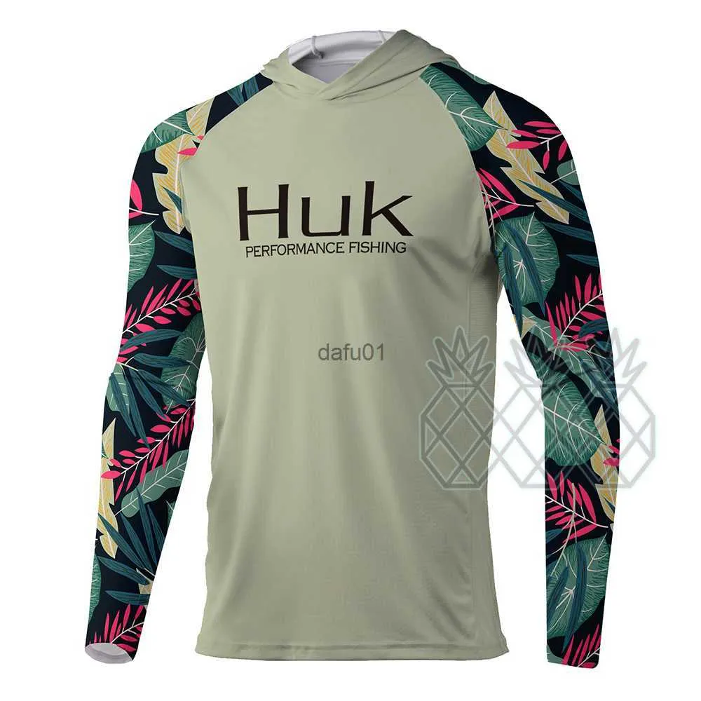 HUK Fishing T Shirt Hooded Fishing Shirt Men Long Sleeve Uv Protection 50 Fishing  Shirts Apparel Outdoor Clothing Roupa De Pesca L230520 From Dafu01, $11.18