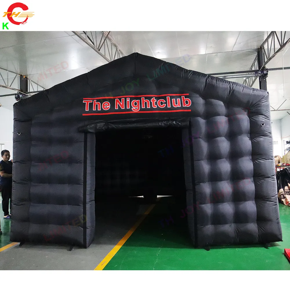 Customizable Inflatable Disco Light Nightclub Tent Wholesale Black Party  Cube Bar Tent For Outdoor Team Building Events 7x5mx4m 23x16.5x13.2ft With  Free Air Shipping From Bubble_magic, $813.47