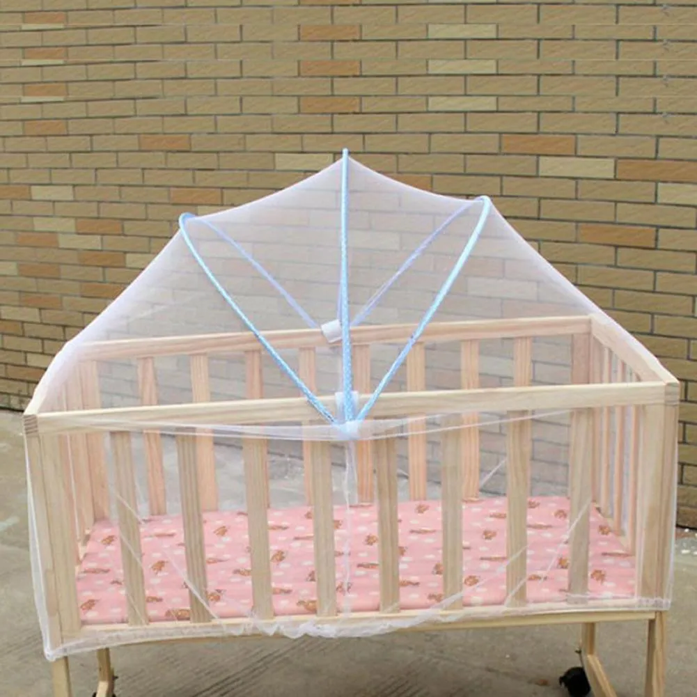 CRIB NETTING ARKED STOR STORLIG BABYS Säng Gardin Barn Canopy Summer Anti Mygginsekt Net Cradle White Mesh 230606