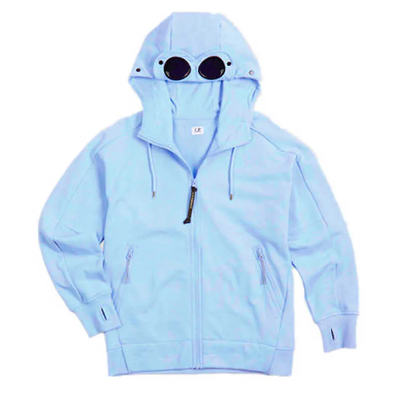 cp jacket Cp Sweats à capuche pour hommes Sweatshirts à capuche pour hommes Cardigan à fermeture éclair Veste longue Chapeau Lunettes à capuche Jeunes Couples Manteau Nouvelle Mode 49g9 s